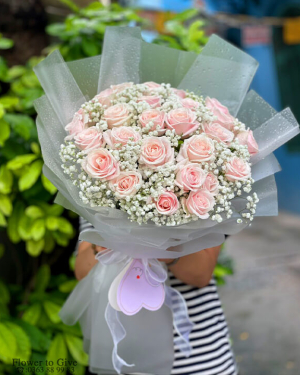 Bó hồng tặng nhân dịp-HT45