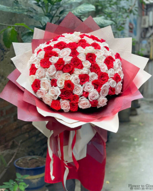 Bó hồng xinh đẹp-HT90