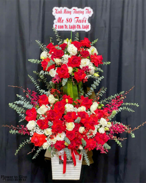Giỏ hồng 2 tầng-HT21