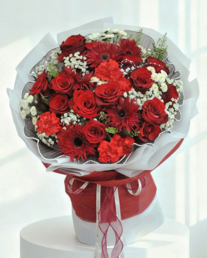Bó hoa hồng tươi-Sweet love-HT47
