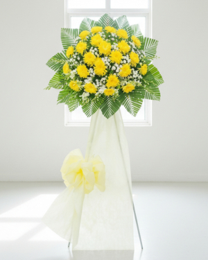 Lẵng hoa chia buồn-HT08